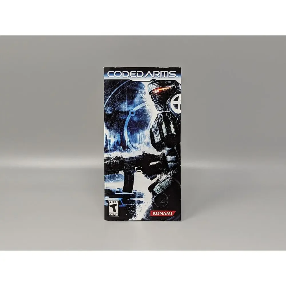 Coded Art Sony PSP Replacement Case & Manual Only No Game